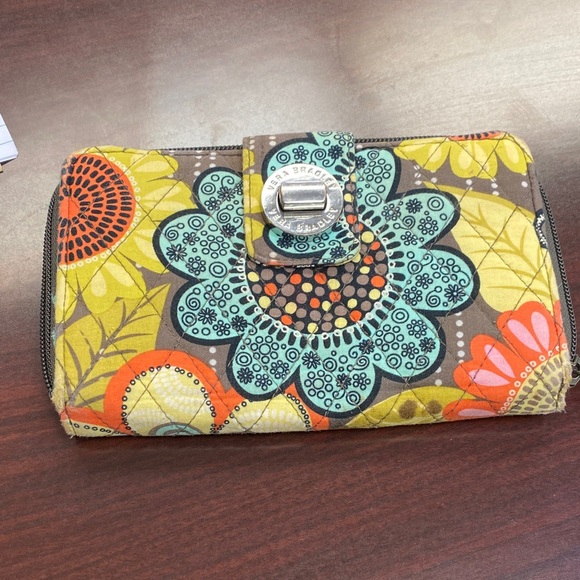 Vera Bradley Multicolor Floral Wallet - Picture 1 of 13
